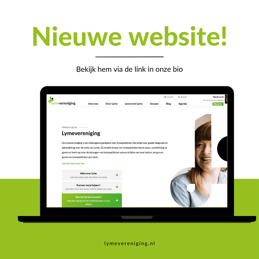 Nieuwe website